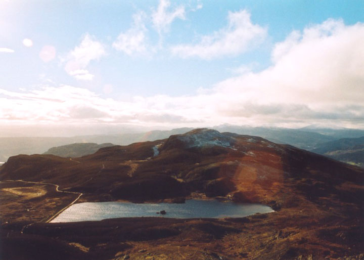 Loch a' Choire from Ben Vrackie