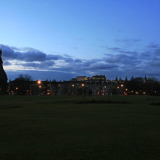 Edinburgh by night, March 2013